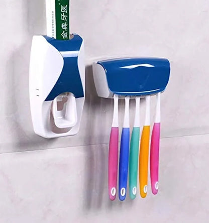 Best Quality Set of Toothpaste Dispenser & Brush Holder