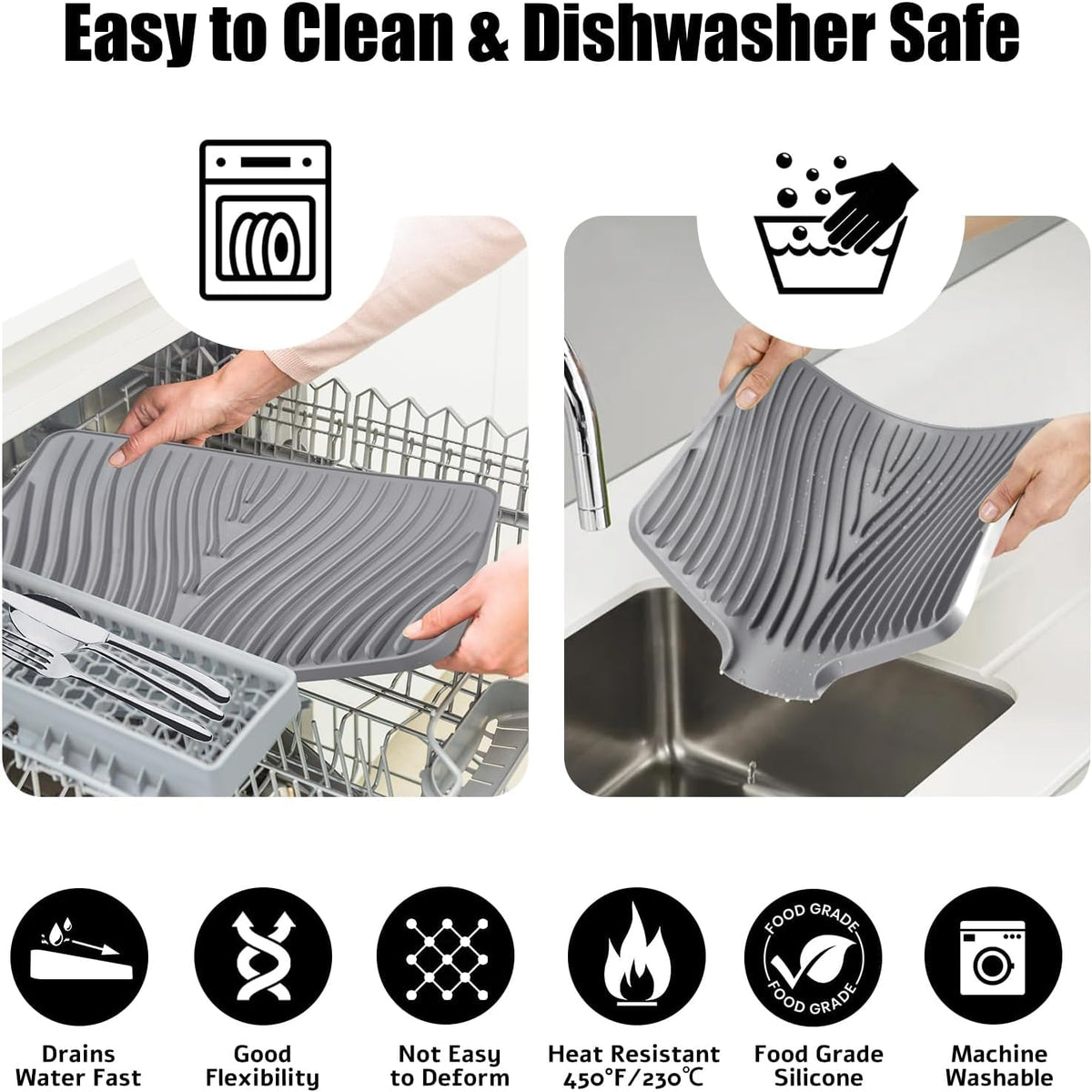 Silicone Dish Drying Mat