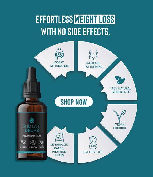 Slim fast weight loss drops