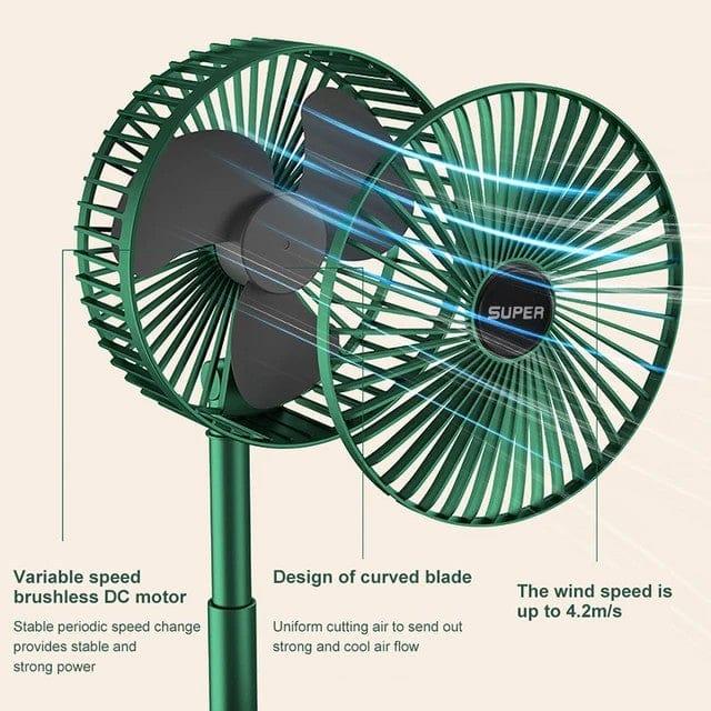 Rechargeable Table Fan
