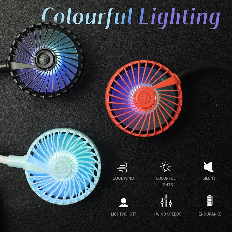 Rechargeable Neck Fan