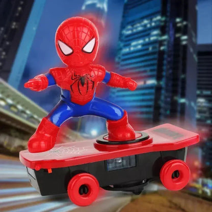Spider-Man Electric Stunt Scooter & Skateboard